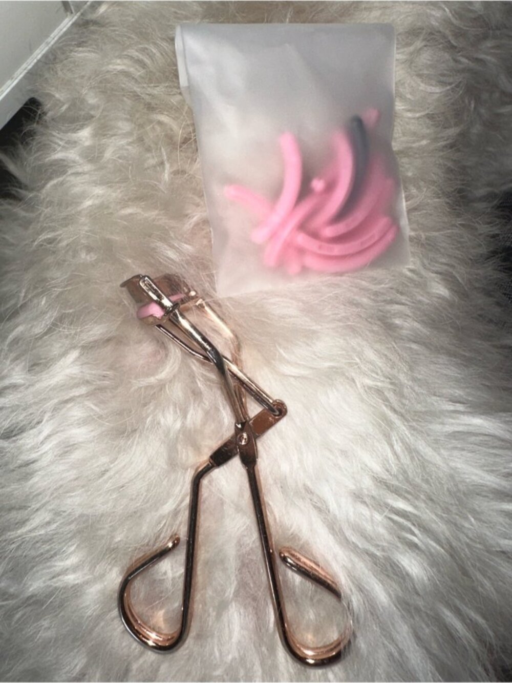 Sephora Tweezerman ProCurl Eyelash Curler Rose Gold + 10 New Pink Refills makeup - Picture 3 of 6